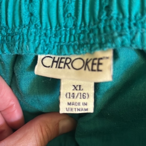 Teal Green xhilaration shorts XL 14/16 - Picture 4 of 4